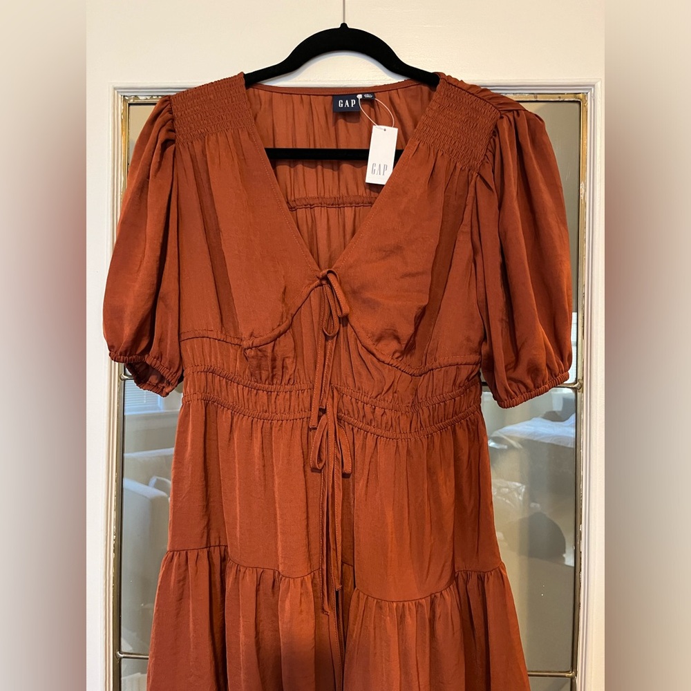 New Gap boho sundress in copper